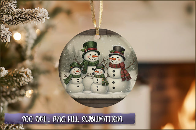 Vintage Christmas Ornaments Clipart PNG Sublimation Shetara Begum 