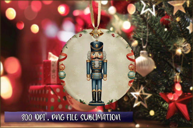 Vintage Christmas Ornaments Clipart PNG Sublimation Shetara Begum 