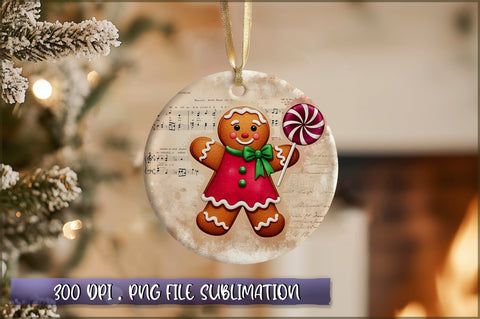 Vintage Christmas Ornaments Clipart PNG Sublimation Shetara Begum 