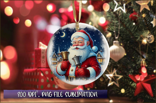 Vintage Christmas Ornaments Clipart PNG Sublimation Shetara Begum 