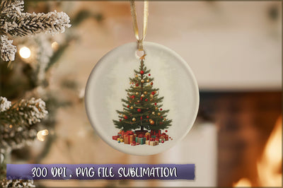 Vintage Christmas Ornaments Clipart PNG Sublimation Shetara Begum 