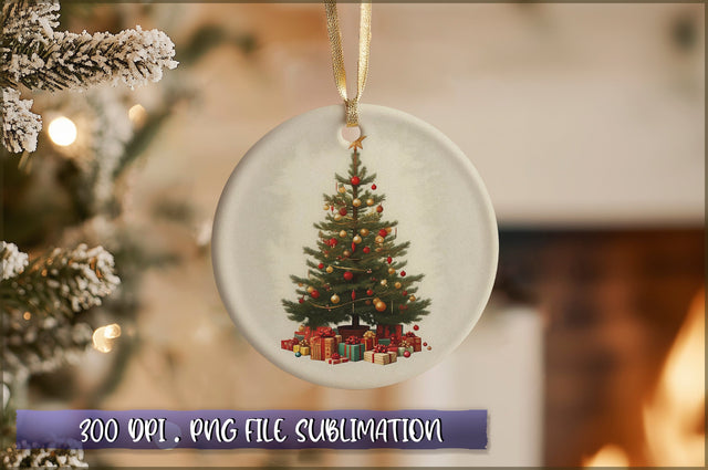 Vintage Christmas Ornaments Clipart PNG Sublimation Shetara Begum 