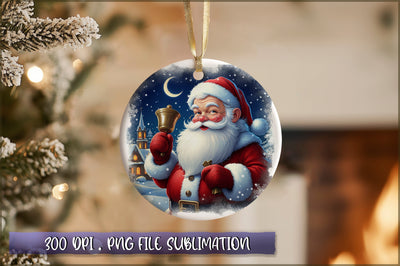 Vintage Christmas Ornaments Clipart PNG Sublimation Shetara Begum 