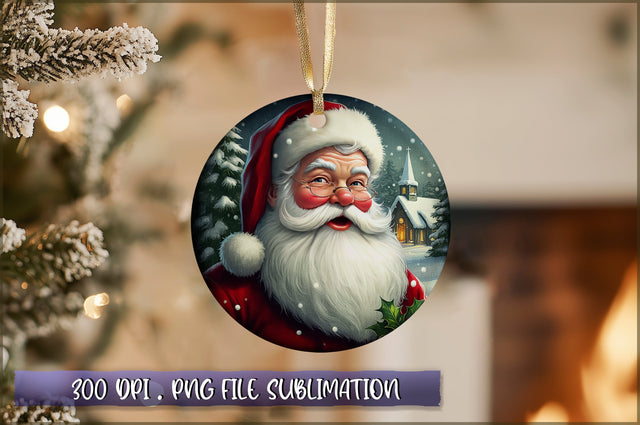 Vintage Christmas Ornaments Clipart PNG Sublimation Shetara Begum 