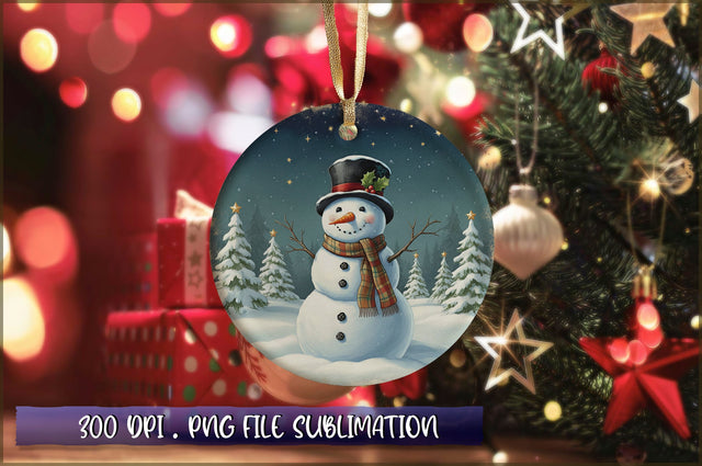 Vintage Christmas Ornaments Clipart PNG Sublimation Shetara Begum 