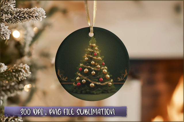 Vintage Christmas Ornaments Clipart PNG Sublimation Shetara Begum 