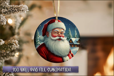 Vintage Christmas Ornaments Clipart PNG Sublimation Shetara Begum 