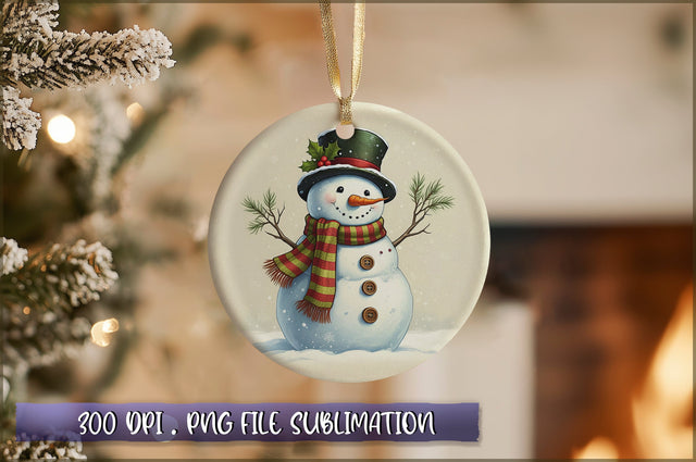 Vintage Christmas Ornaments Clipart PNG Sublimation Shetara Begum 