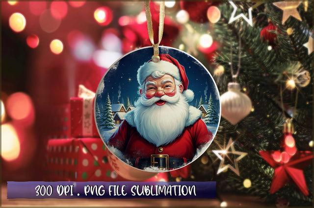 Vintage Christmas Ornaments Clipart PNG Sublimation Shetara Begum 