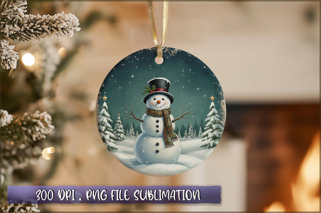 Vintage Christmas Ornaments Clipart PNG Sublimation Shetara Begum 