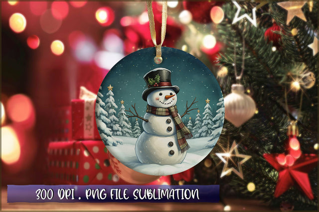 Vintage Christmas Ornaments Clipart PNG Sublimation Shetara Begum 