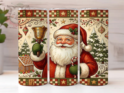 Vintage Christmas Santa 20oz Tumbler, Vintage Christmas, Christmas Santa, Vintage Santa, Santa Tumbler, Vintage Santa PNG, Christmas Santa PNG, Vintage Xmas Santa Sublimation Lara' s Designs 