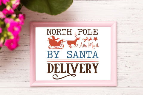 Vintage Christmas Sign SVG Bundle SVG Regulrcrative 