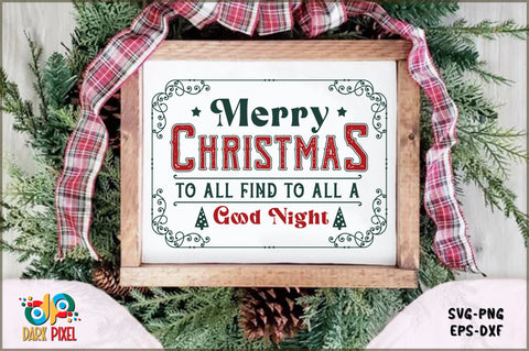 Vintage Christmas Sign SVG Bundle SVG Shetara Begum 