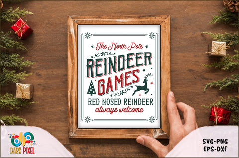 Vintage Christmas Sign SVG Bundle SVG Shetara Begum 
