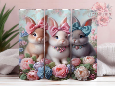 Vintage Classic Easter Bunny Tumbler, Spring Bunny Tumbler, Retro Easter Wrap, Classic Bunny Wrap, Stylish 20oz Wrap, Sublimation Design, Trendy Gift Idea Sublimation Li Zamperini 