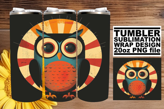 Vintage Creature Comforts Tumbler Wrap, Retro Sublimation Design, 20oz, Throwback Style Sublimation afrosvg 