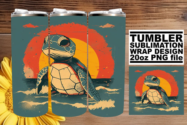 Vintage Critters Tumbler Wrap, Retro Sublimation Design, 20oz, Throwback Wildlife Prints Sublimation afrosvg 