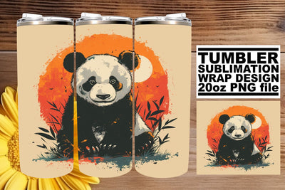 Vintage Critters Tumbler Wrap, Retro Sublimation Design, 20oz, Throwback Wildlife Prints Sublimation afrosvg 