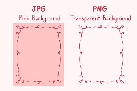 Vintage Curly Line Rectangle Frames PNG Clipart Card Templates Digital Pattern Rin Green 
