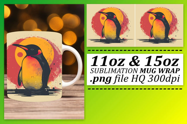 Vintage Flair Creatures Mug Design Sublimation afrosvg 
