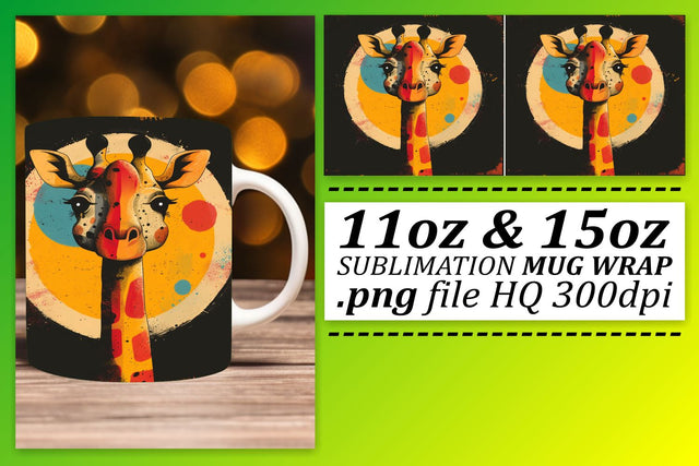 Vintage Flair Wildlife Sublimation Design Sublimation afrosvg 