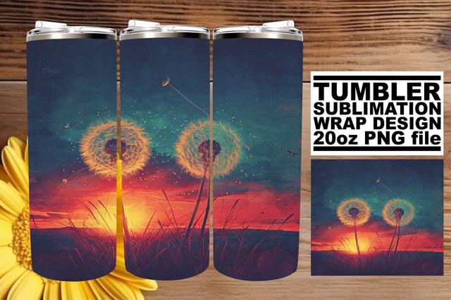 Vintage Floral Wonderland: Sublimation 20oz Tumbler Wrap Sublimation afrosvg 