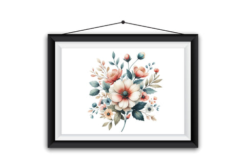 Vintage Flower Clipar Sublimation SVGista 