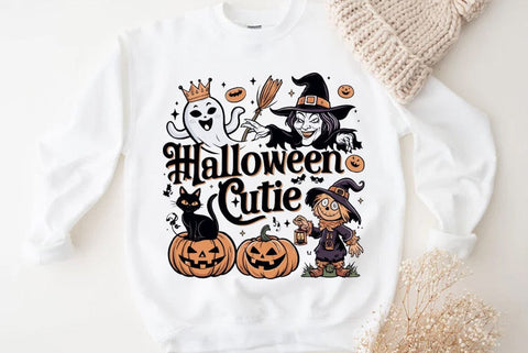 Vintage Halloween Bundle, Halloween Quotes T-shirt SVG FiveStarCrafting 