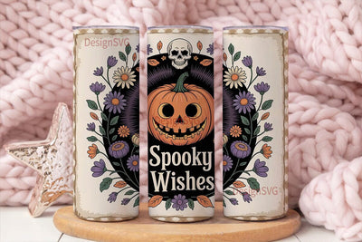 Vintage Halloween Pumpkin 20oz Tumbler Sublimation DesignSVG 