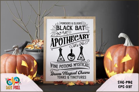 Vintage Halloween Sign Bundle SVG Shetara Begum 