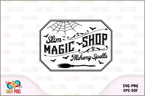 Vintage Halloween Sign Bundle SVG Shetara Begum 