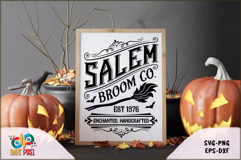 Vintage Halloween Sign Bundle SVG Shetara Begum 