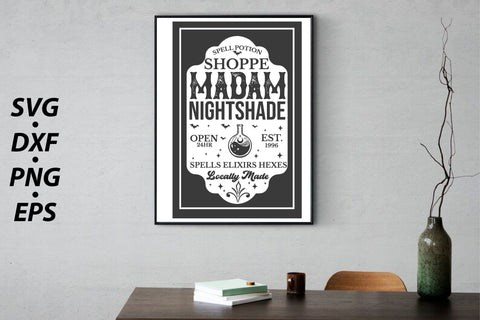 Vintage Halloween Sign Making SVG Bundle SVG Rupkotha 