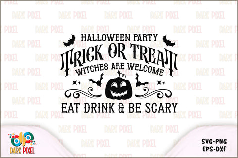 Vintage Halloween Sign SVG Bundle SVG Shetara Begum 