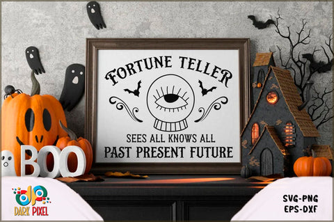 Vintage Halloween Sign SVG Bundle SVG Shetara Begum 