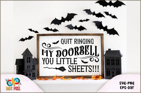 Vintage Halloween Sign SVG Bundle SVG Shetara Begum 