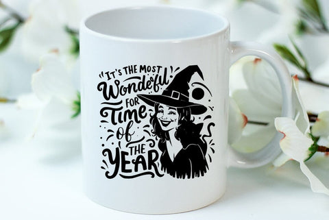 Vintage Halloween Witch SVG PNG, Halloween Quotes SVG FiveStarCrafting 