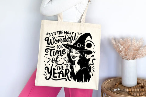 Vintage Halloween Witch SVG PNG, Halloween Quotes SVG FiveStarCrafting 