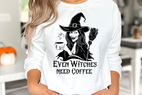 Vintage Halloween Witch SVG PNG, Halloween Saying SVG FiveStarCrafting 