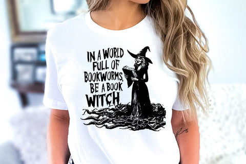 Vintage Halloween Witch SVG PNG SVG FiveStarCrafting 