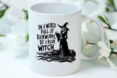 Vintage Halloween Witch SVG PNG SVG FiveStarCrafting 