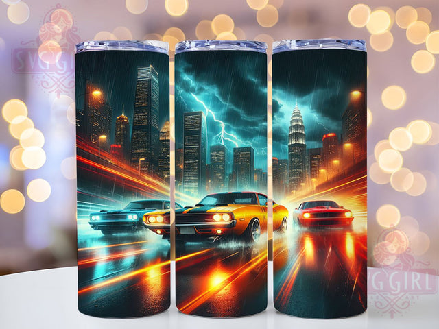 Vintage Hot Rod Car Lover Tumbler, Hot Rod Present, Car Enthusiast Cup, Vintage Auto Design, Muscle Car Lover, Auto Collector Gift, Car Show Tumbler Sublimation SvggirlplusArt 