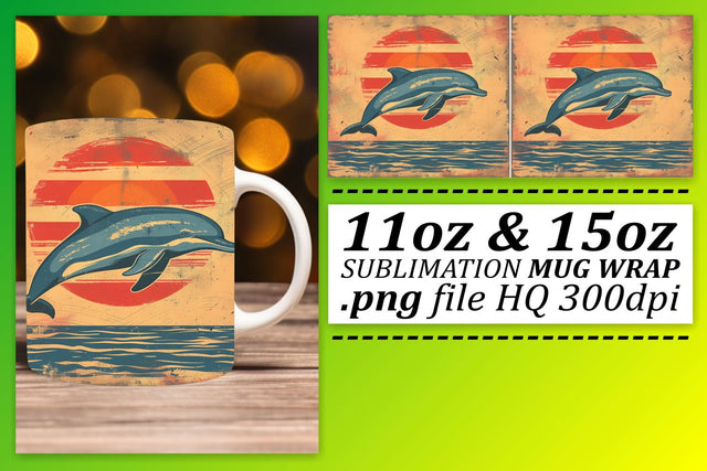 Vintage Inspired Creatures Sublimation Wrap Sublimation afrosvg 