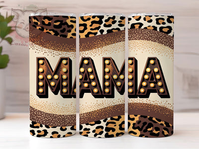 Vintage Mama Bronze Copper 20oz Tumbler, Marquee Letters, Rustic Design, Bronze Texture, Copper Metal, Skinny Tumbler, Sublimation PNG Sublimation Lara' s Designs 