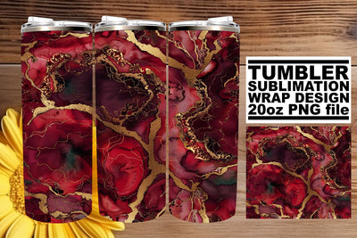 Vintage Marble Pattern Sublimation Wrap - 20oz Tumblers Sublimation afrosvg 