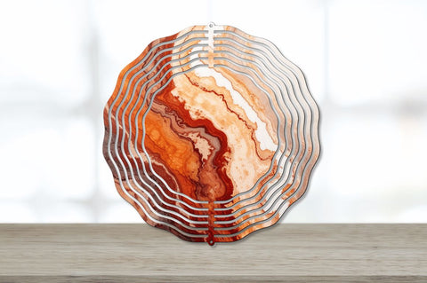 Vintage Marbled Wind Spinner Bundle Sublimation Regulrcrative 