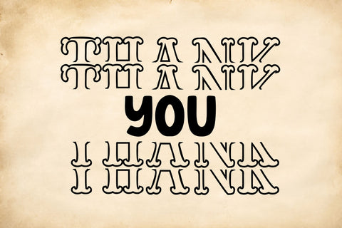 Vintage Monogram Stacked Font Dm Letter Studio 