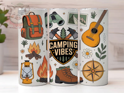 Vintage Nature Adventure 20oz Tumbler Wrap, Vintage Camping, Outdoor Adventure PNG, Rustic Tumbler Wrap, Nature Sublimation, 20oz Tumbler Wrap, Sublimation PNG Sublimation Lara' s Designs 