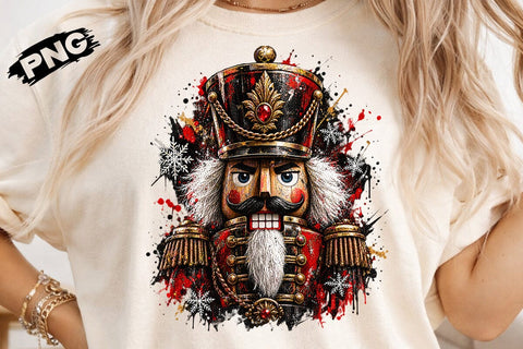 Vintage Nutcracker Christmas PNG Design SVG DesignDestine 